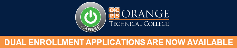 Orange Technical College logo - applications for Dual Enrollment now available Orange Technical College logo - applications for Dual Enrollment now available