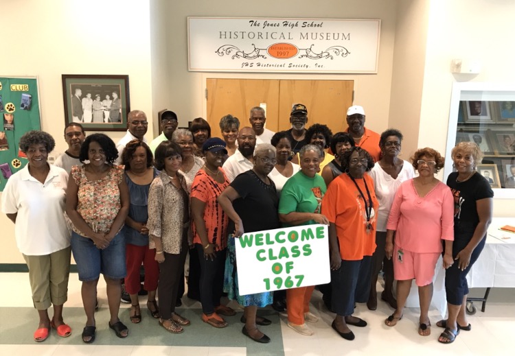 JHS historical society visit from the class of 1967 JHS historical society visit from the class of 1967