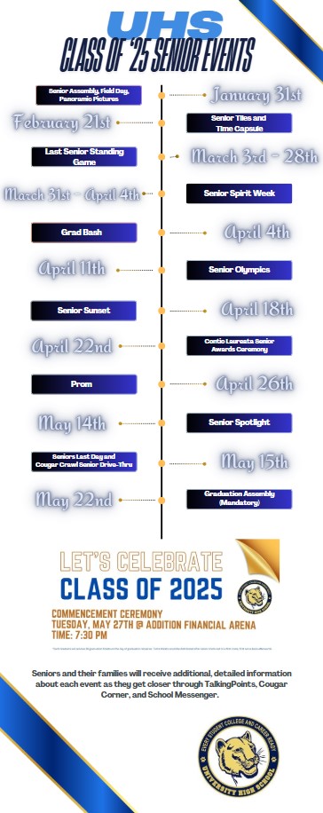 2025 Senior Events 2025 Senior Events