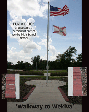 Buy a Brick and become a permanent part of Wekiva High School History