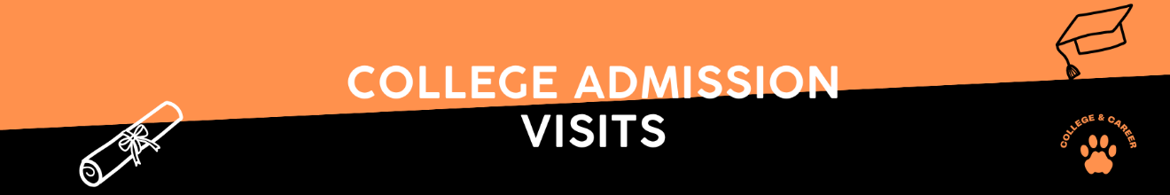 College Admission Visits Banner