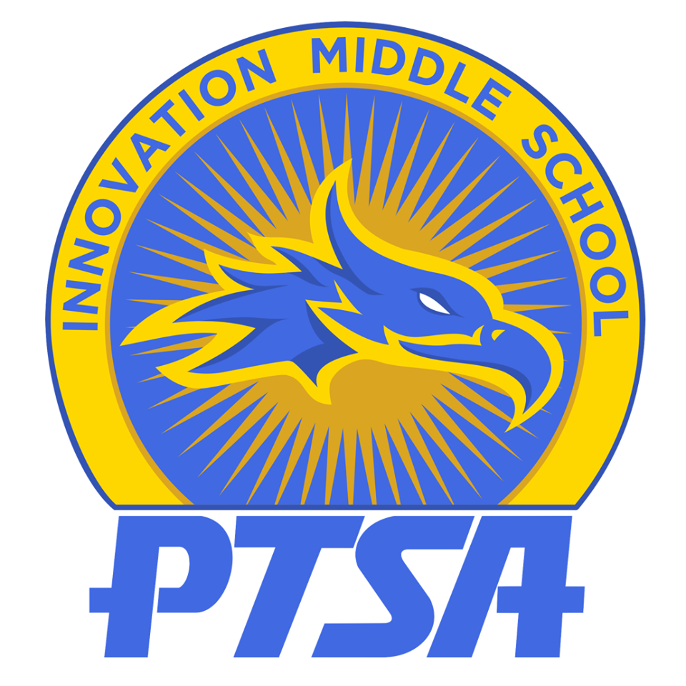 This is an emblem of Innovation Middle School's Phoenix with PTSA This is an emblem of Innovation Middle School's Phoenix with PTSA