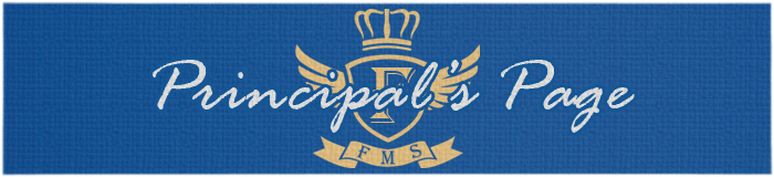 Principal's Page Banner Principal's Page Banner