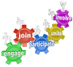 Word Cogs: Join - Engage - Participate - Unite - Involve Word Cogs: Join - Engage - Participate - Unite - Involve