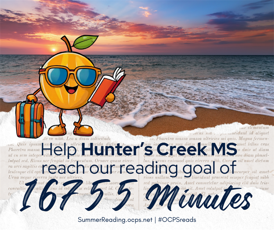 HCMS Summer Reading Minutes Goal HCMS Summer Reading Minutes Goal