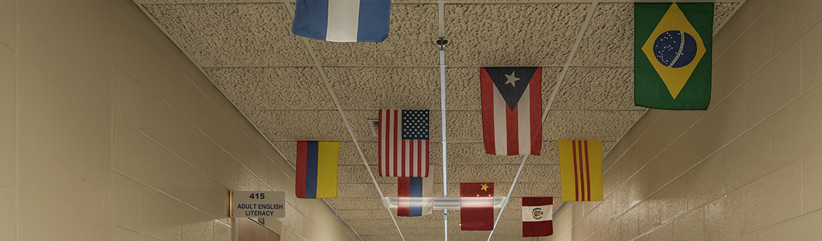 Banner for English for Speakers of Other Languages (ESOL)