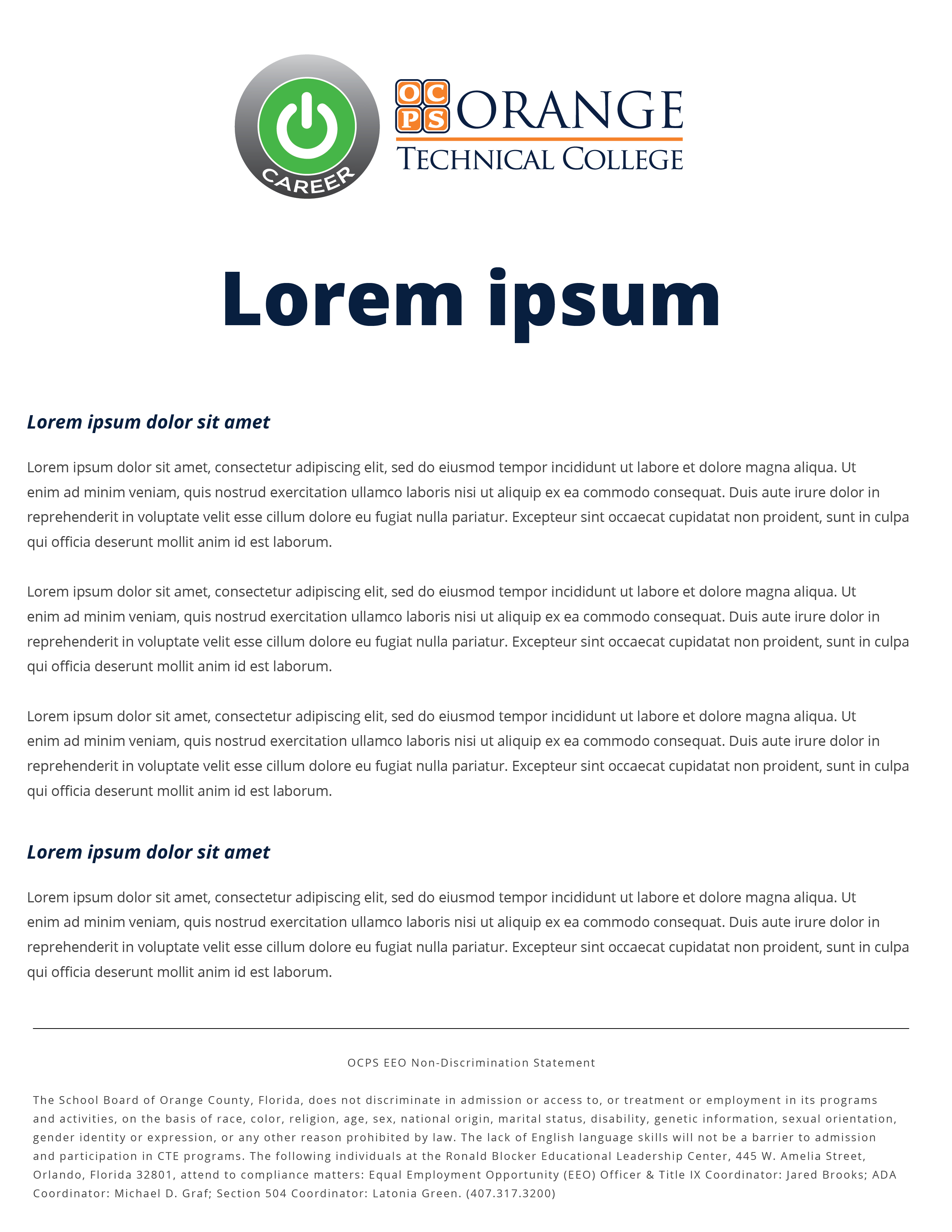 Stationery example #2