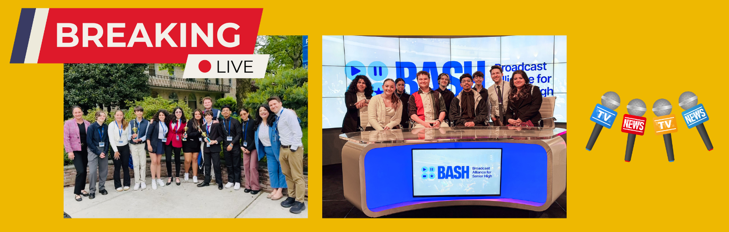 Oyster Bay High School’s student-run news team, Bay News Now (BNN)