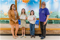 Vernon fourth graders Katie Dunne and Kira Scanlon earned 1st place in the Elementary Division of the 2025 Long Island Spring Stock Market Game. thumbnail266528