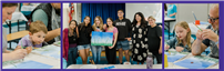 Oyster Bay High School chapter of the National Art Honor Society, in collaboration with K-2 art teacher Ms. Meredith Brustman, hosted a spectacular Paint Night. thumbnail266393