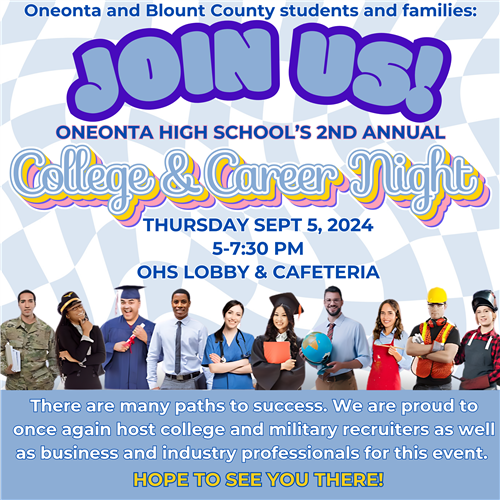 College and Career Night Invite