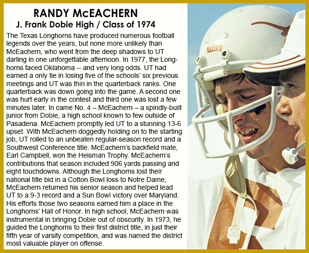 Inductee Randy McEachern