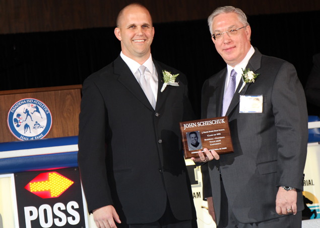 Inductee John Scheschuk