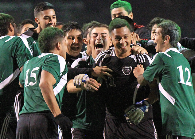 This is the image for the news article titled BOYS SOCCER: Eagles Impressive in Pasadena Cup Conquest