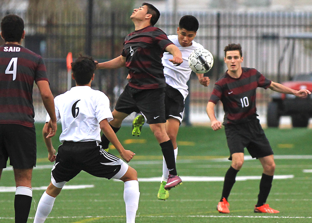 This is the image for the news article titled BOYS SOCCER: Eagles Blank Pearland to Open District Play