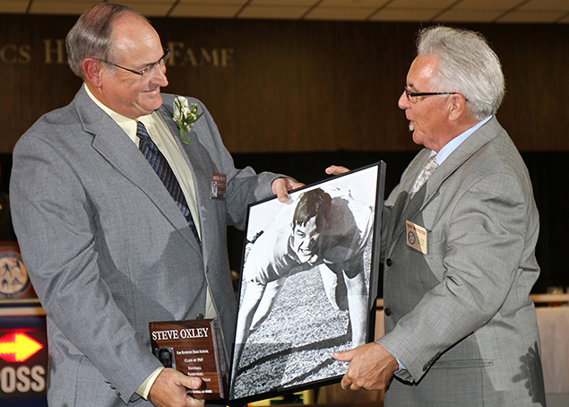 Inductee Steve Oxley