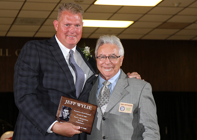 Inductee Jeff Wylie