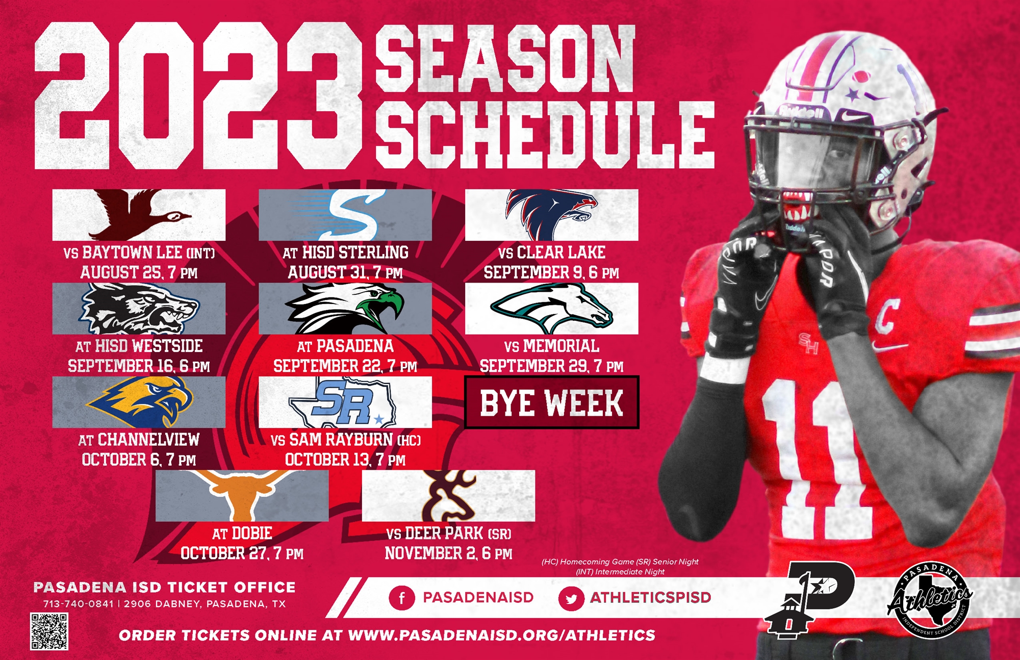 South Houston Football Schedule 2023