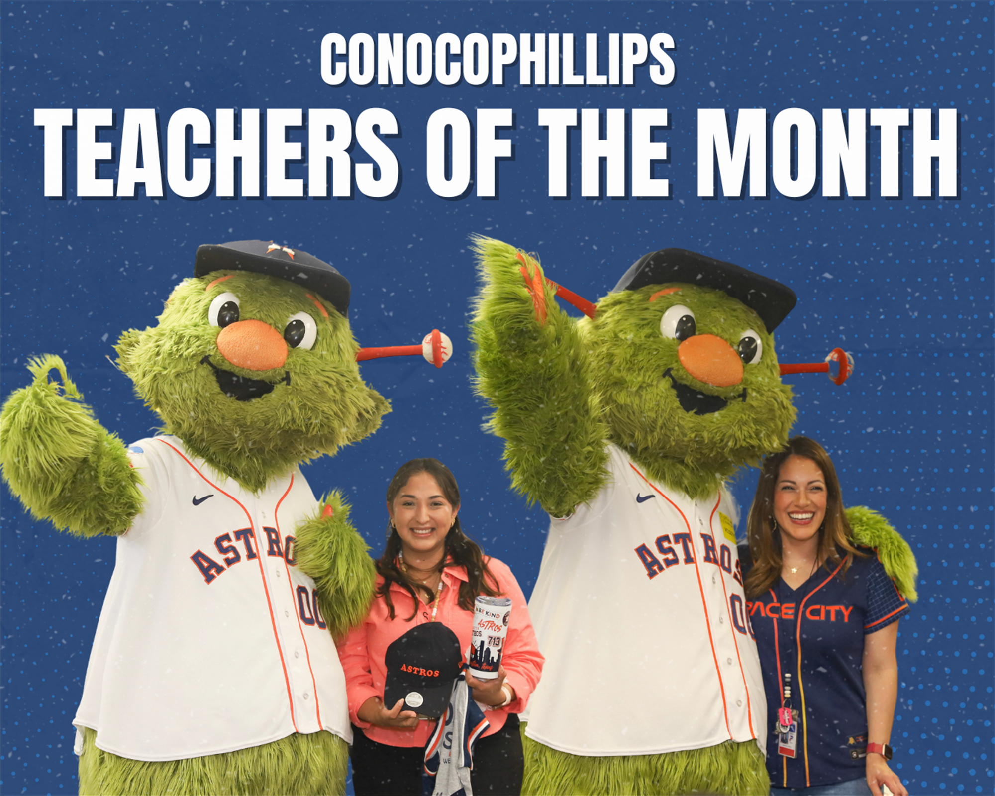 This is the image for the news article titled ConocoPhillips honors Jessup & Stuchbery Elementary for Teachers of The Month