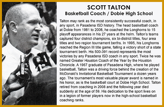 Inductee Scott Talton