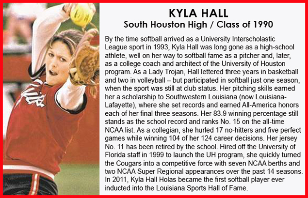 Inductee Kyla Hall