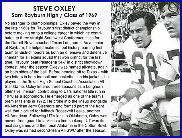 Inductee Steve Oxley