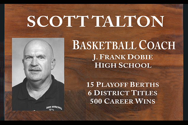 This is the image for the news article titled COACH SCOTT TALTON