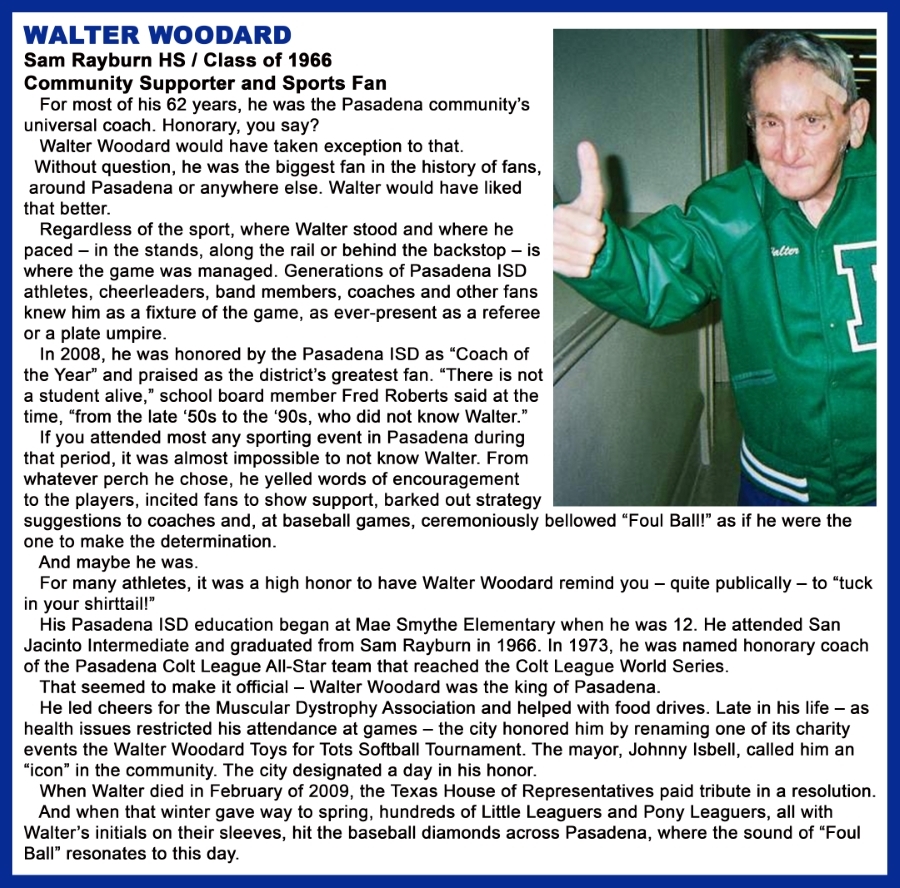 Inductee Walter Woodard