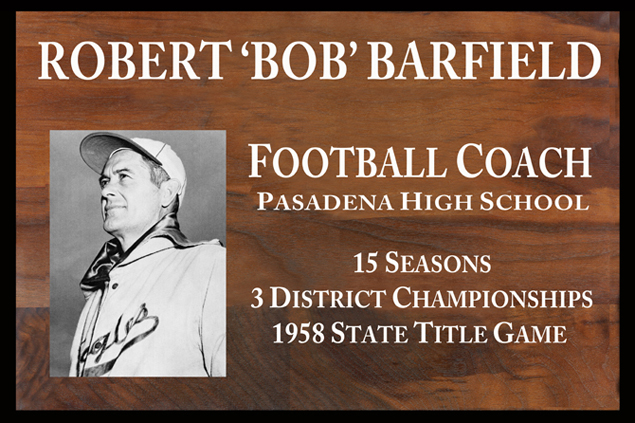 This is the image for the news article titled COACH ROBERT BARFIELD