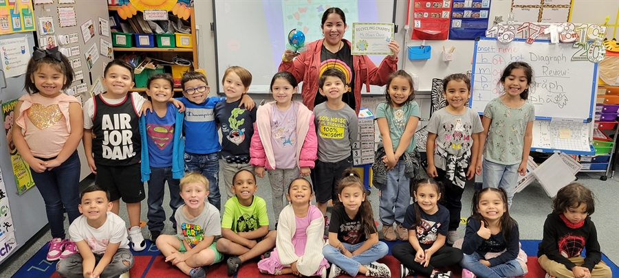 Kinder Class Earth Day