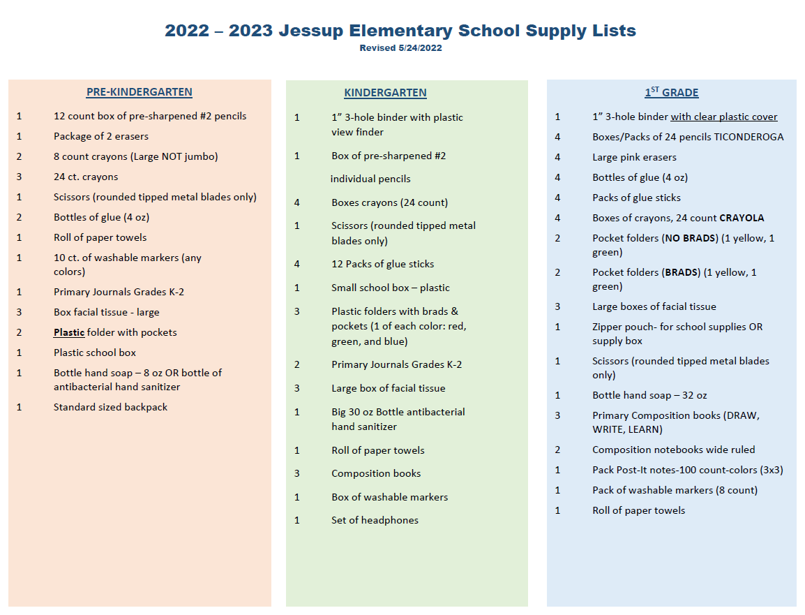 School Supply - 1 En