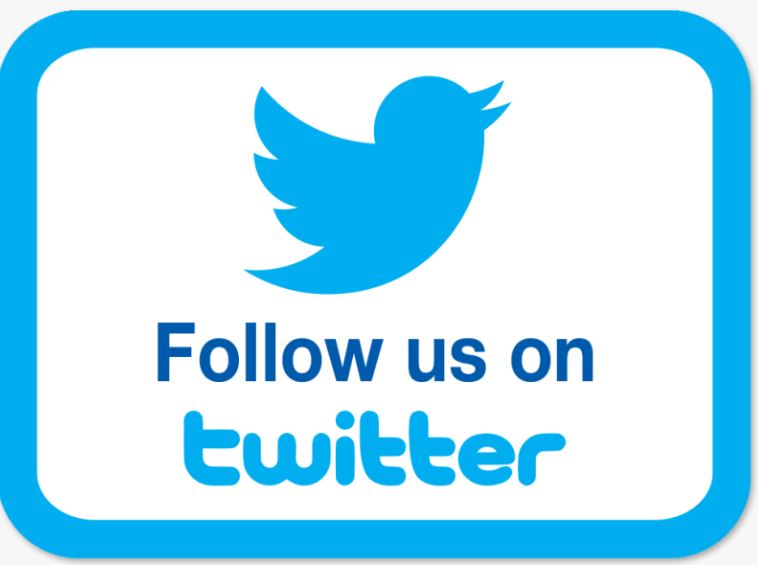 Follow us on Twitter