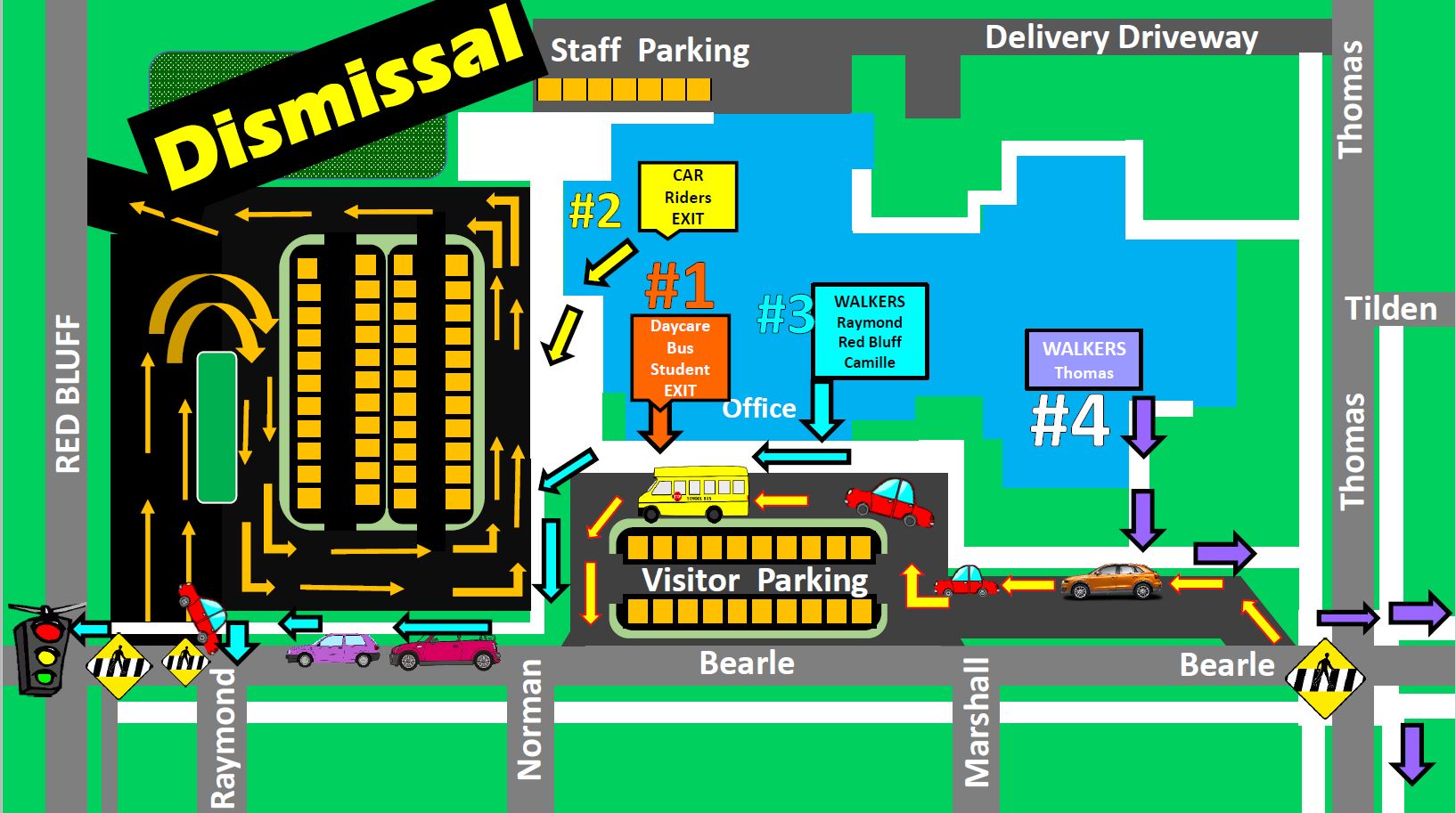 Dismissal Map Image