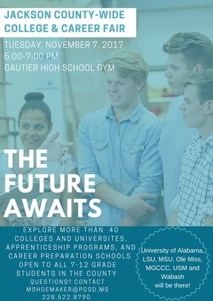 Jackson County-Wide College & Career Fair flyer