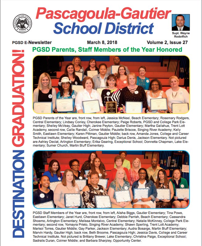 PGSD eNewsletter, Volume 2, Issue 27