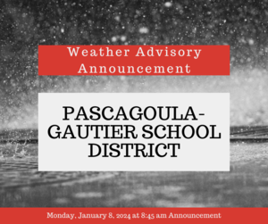 All PGSD after school activities have been canceled due to incoming inclement weather. We will continue to monitor the weather throughout the day.