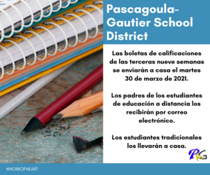 3rd nine weeks report cards