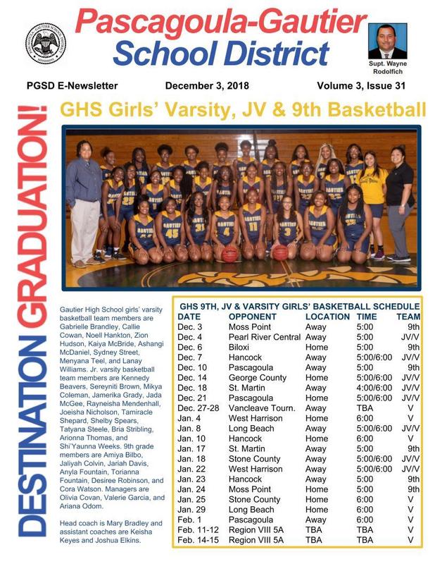 PGSD eNewsletter Volume 3 Issue 31