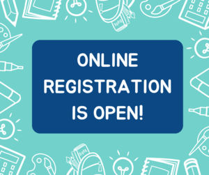 online registration is open