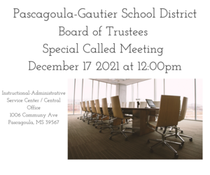 special called board meeting