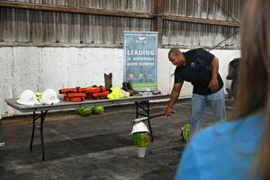 CCTI students learn about maritime careers at We Work the Waterways field trip