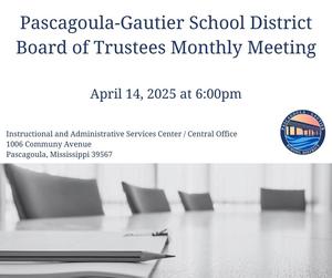 PGSD Monthly Board of Trustees Meeting Notice