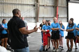 CCTI students learn about maritime careers at We Work the Waterways field trip

