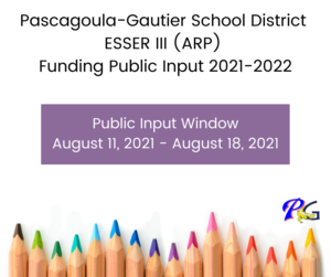 public input for ESSER III