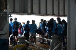 CCTI students learn about maritime careers at We Work the Waterways field trip