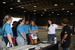 CCTI students learn about maritime careers at We Work the Waterways field trip