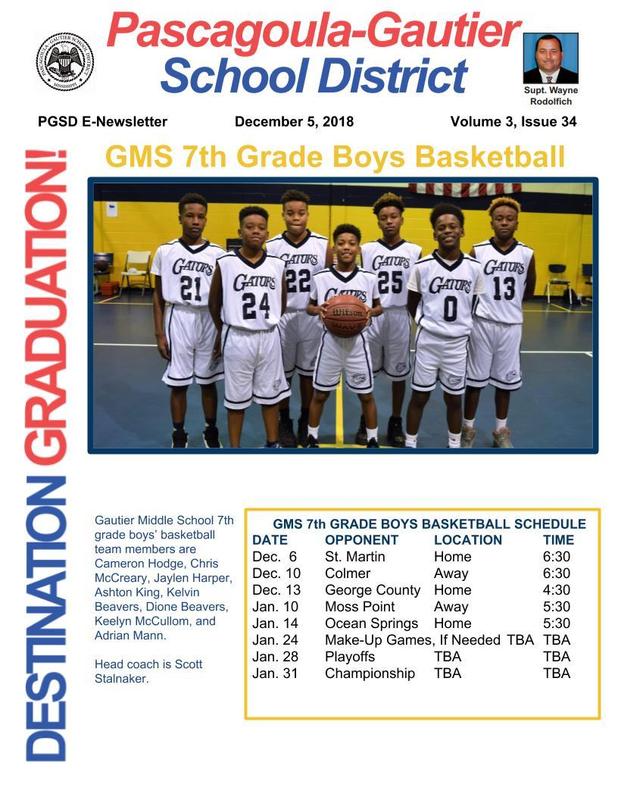 PGSD eNewsletter Volume 3, Issue 34