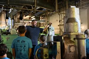CCTI students learn about maritime careers at We Work the Waterways field trip