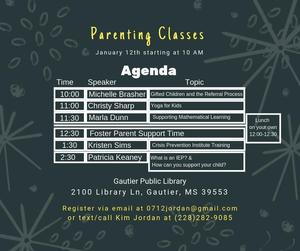 Parenting Class for Foster Parents