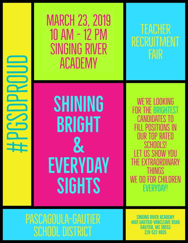 Teacher Recruitment Fair March 23, 2019